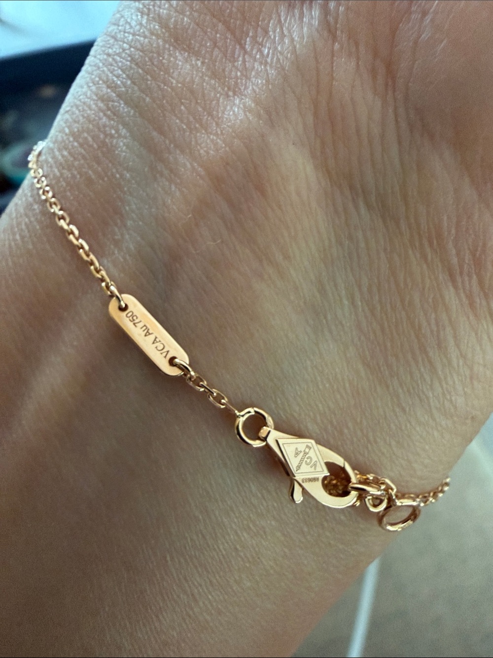 Authentic Van cleef & arpels sweet Alhambra bracelet - Picture 2 of 2